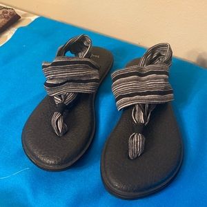 Sanuk Flip Flop Yoga Mat Sandals